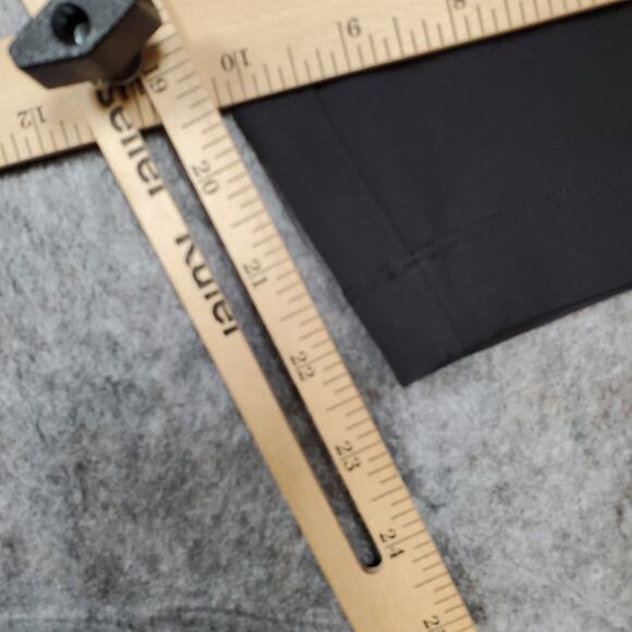 Lululemon Pants Womens 6 On the Fly Crop 23" Woven Black Straight Leg Casual - Picture 5 of 8